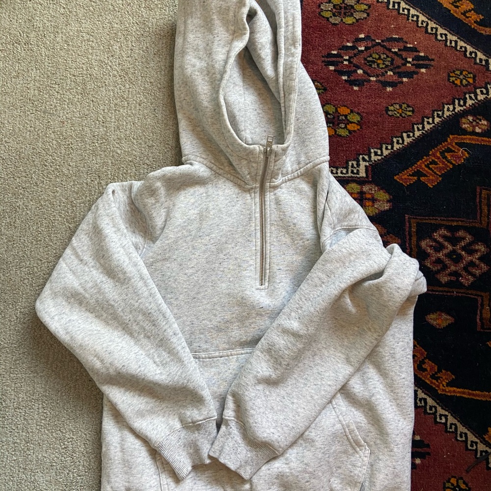 The Perfect Hoodie Zip grey